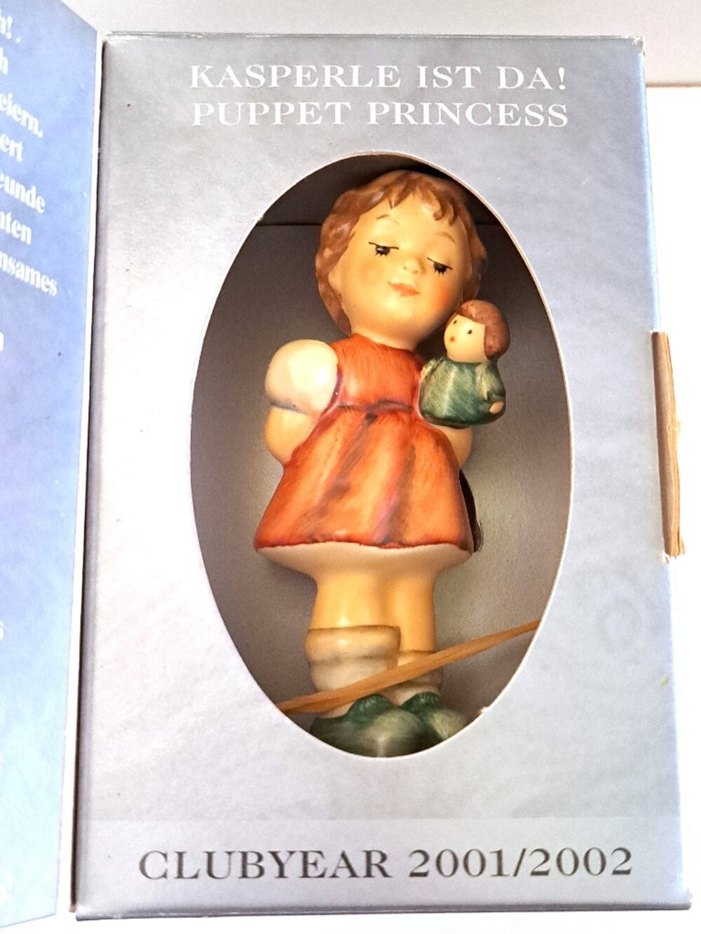 CHARMING HUMMEL FIGURINE CLUB YEAR 2001/2002 25 YEARS #1664 WITH BOX